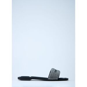 Alexander Wang Women Embellished Logo Motif Slides